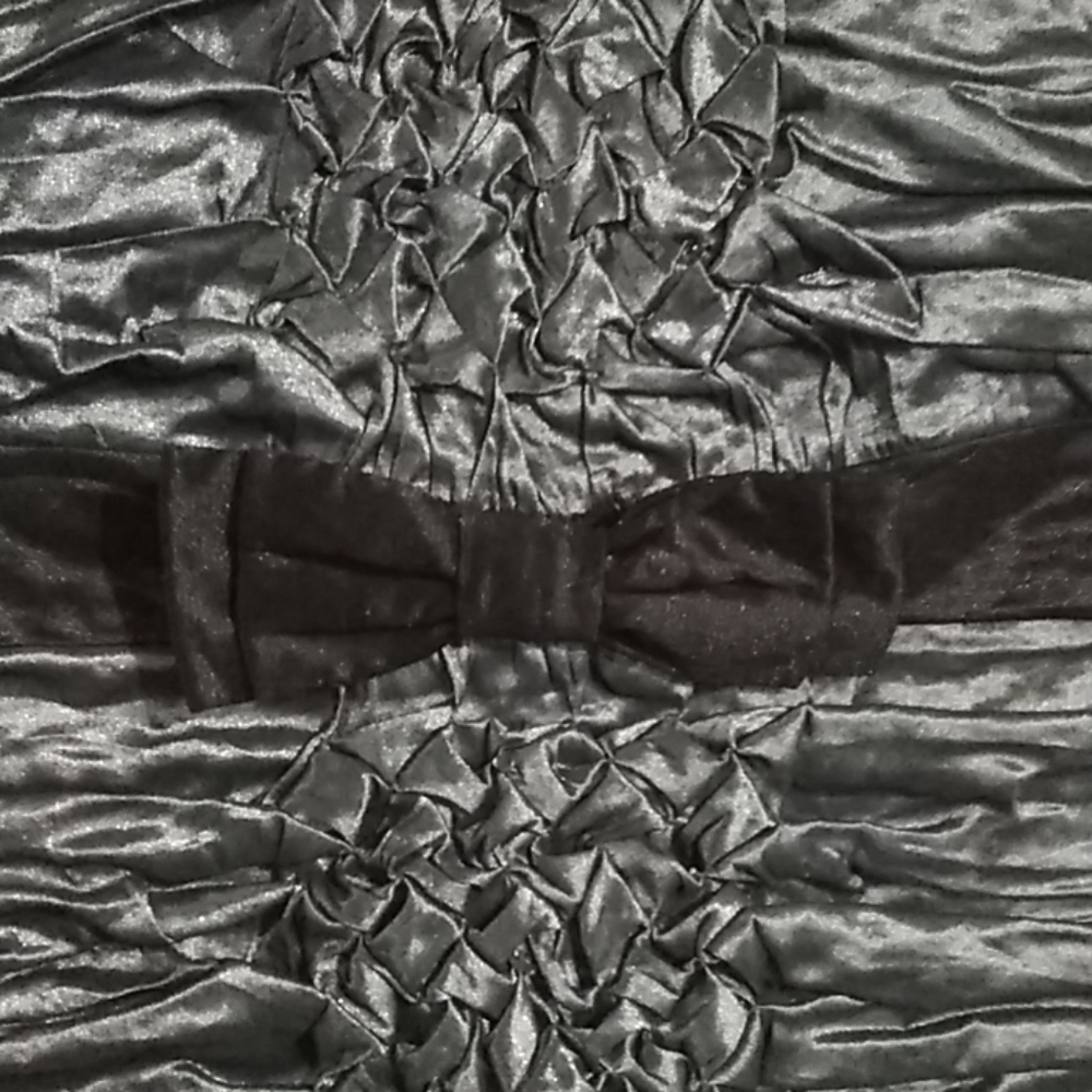 BCBG Maxazria Satin Look Woven Dress Size 10 NWT - Picture 3 of 6